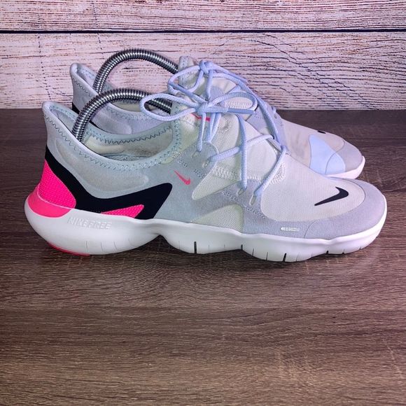 Nike Shoes - Nike Women’s Free RN 5.0 size 10 Gray/Black/Pink